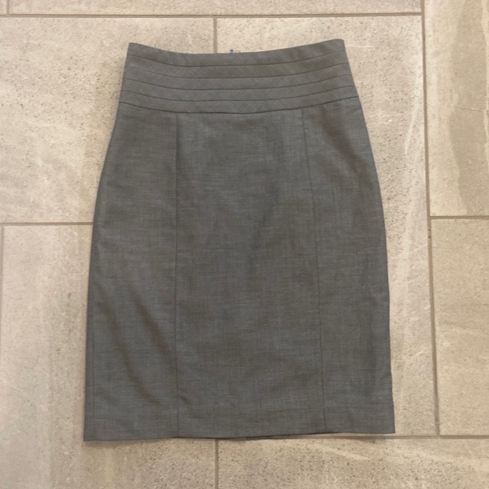 H&M Grey Pencil Skirt, Sz 4